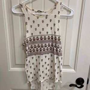 Tribal print tank top
